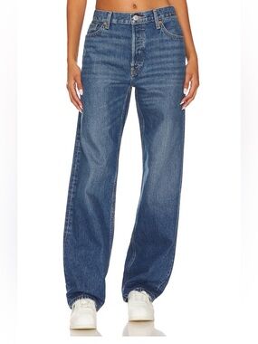 RE/DONE Originals Long Loose jeans in bay fade